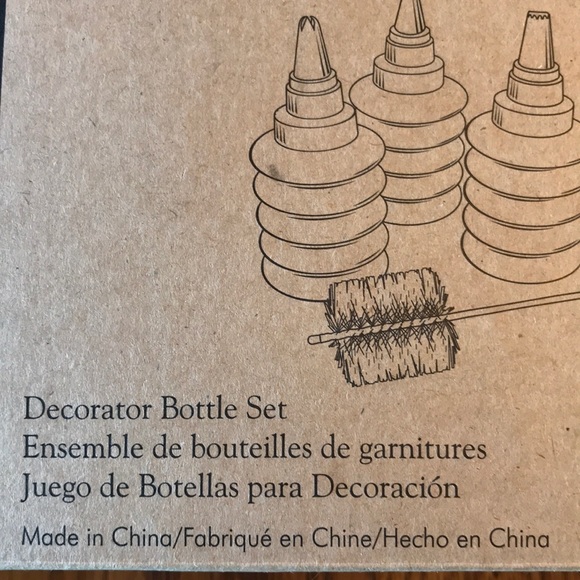 Pampered Chef Decorator Bottle Set #1585 & Book - Picture 4 of 6